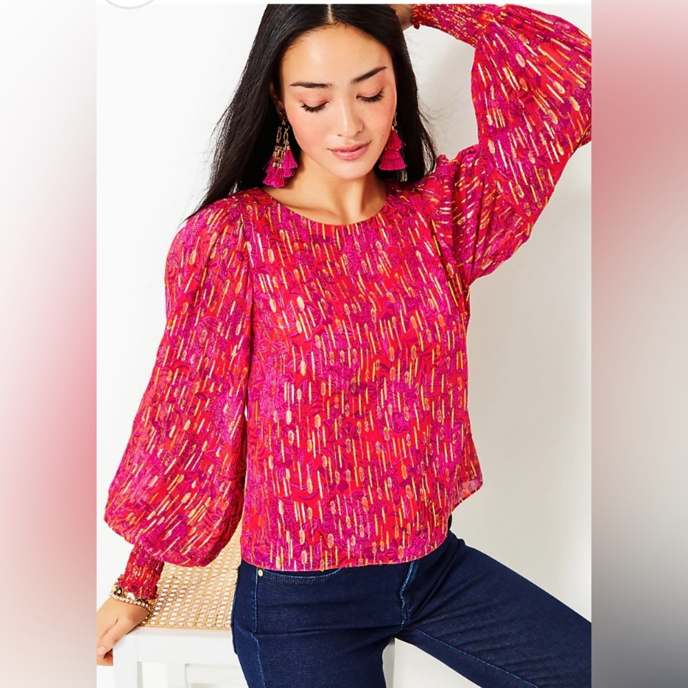 LILLY PULITZER Alfreda Blouse